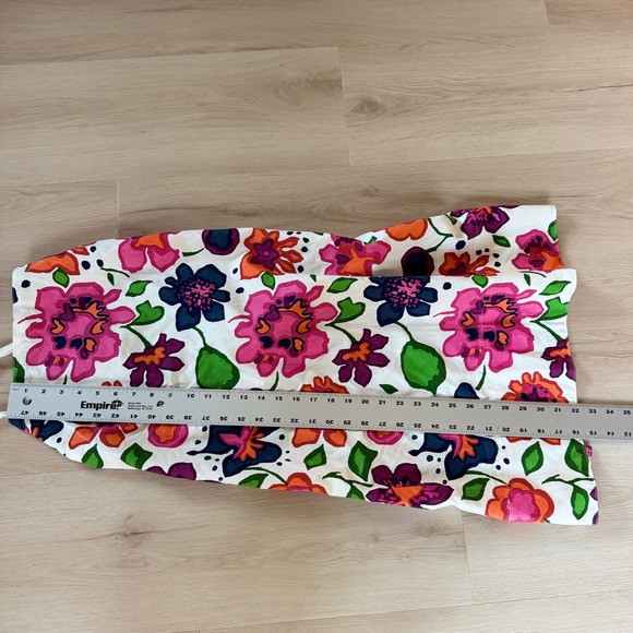 Kate Spade Apron Festive Florals 100% Cotton Colorful Kitchen Cooking Quirky Fun - Picture 8 of 11